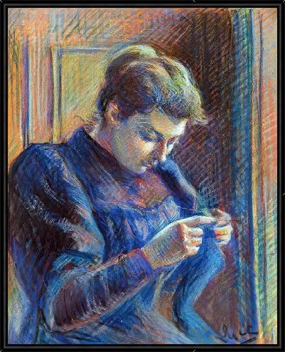 Картина Портрет мадам Бертье