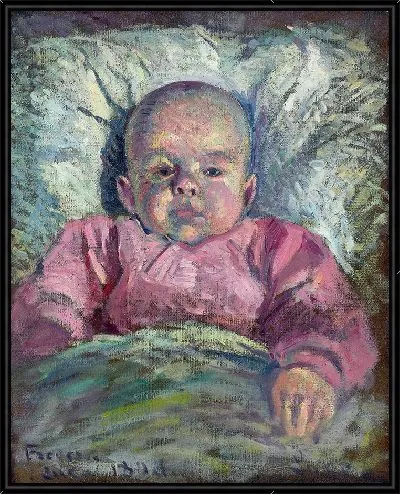 Картина Портрет Фредерики Лузы в младенчестве (1896 г.)