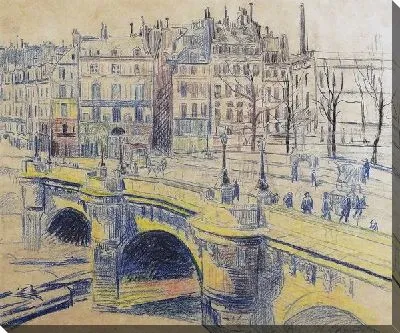 Картина Мост во Франции