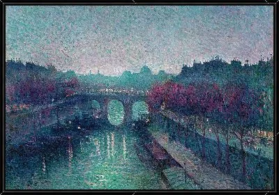 Картина Пон-Нёф, Сена, Пти-Брас (1900)