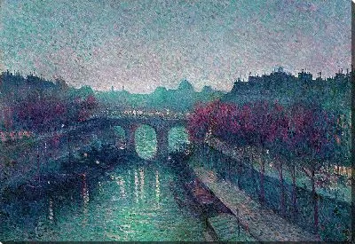 Картина Пон-Нёф, Сена, Пти-Брас (1900)