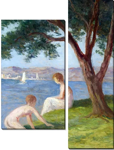 Картина Купальщицы в Сен-Ропе