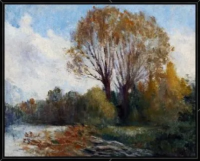 Картина Берег Сены №6