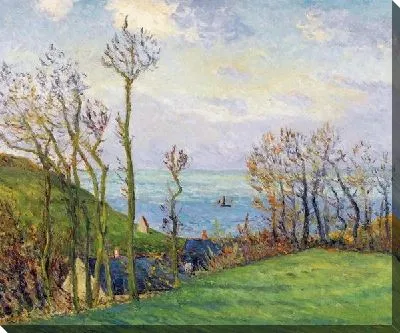 Картина Осенние деревья