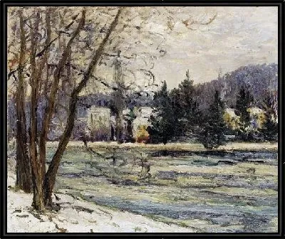 Лед на реке