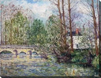 Картина Весенний пейзаж