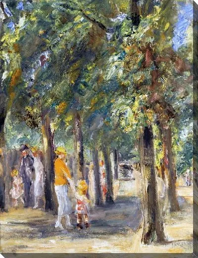 Картина Городской сад