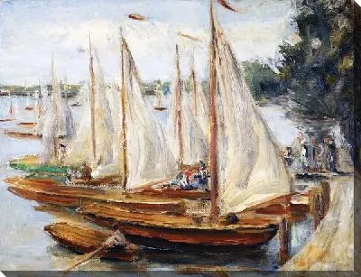 Картина Рыбацкие лодки