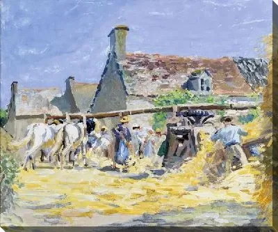 Картина Деревня