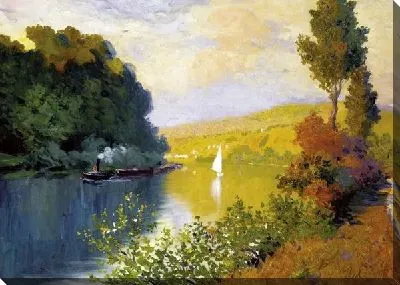 Картина Берег реки №14