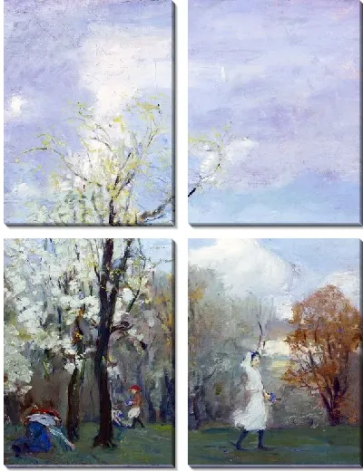 Картина Весенний день