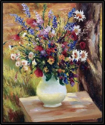 Картина Ваза с полевыми цветами