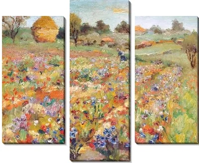 Картина Поле с маками