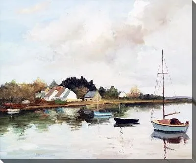 Лодки на озере