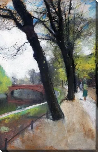 Картина Аллея в Берлине