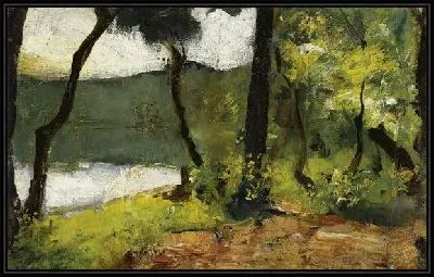 Берег озера №3