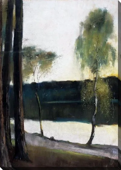 Картина Речной пейзаж №9