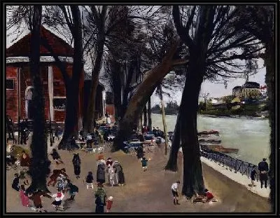 Кафе на берегу реки