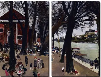 Кафе на берегу реки