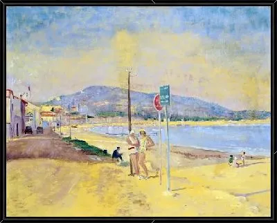 На пляже №6