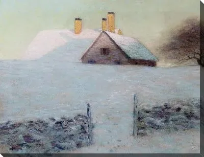 Картина Снежный день