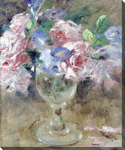 Картина Розы и ирисы