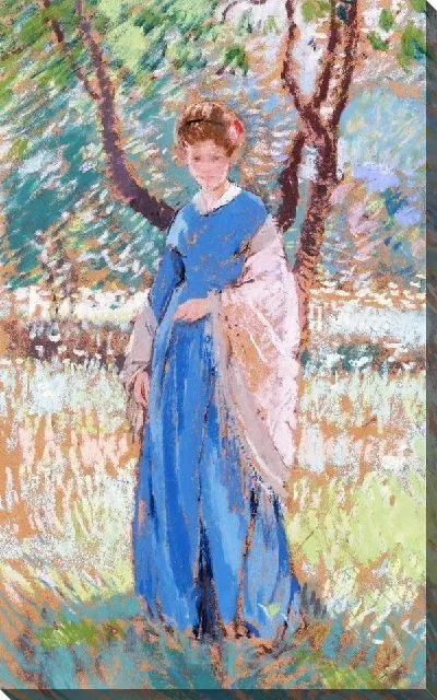 Картина Женщина в саду