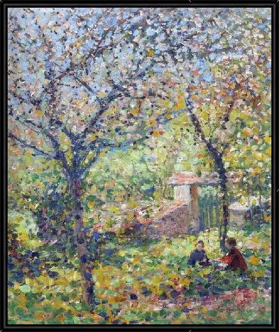 Картина Дети в саду