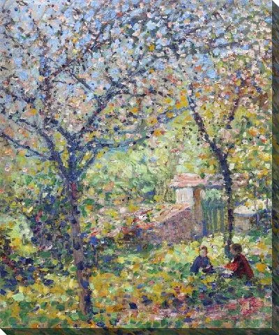 Картина Дети в саду