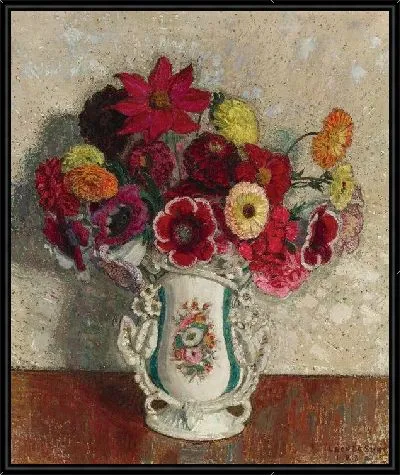 Ваза с цветами №11