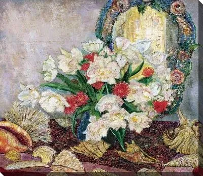 Цветы и ракушки