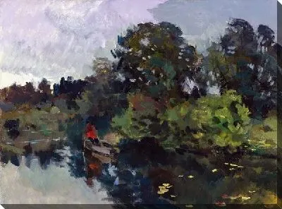 Картина Озеро с лилиями