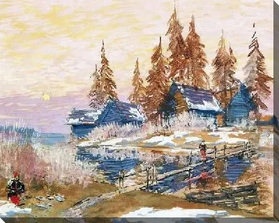 Картина Поздняя зима