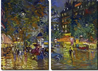 Картина Вечер в Париже