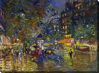 Вечер в Париже