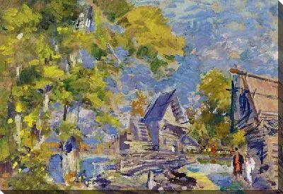 Картина Деревня