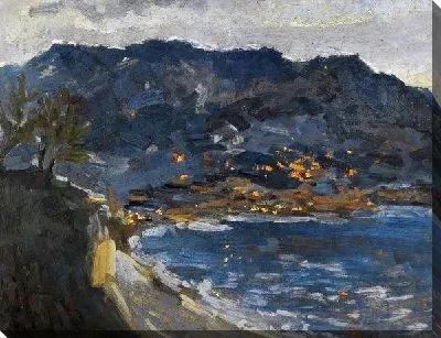 Картина Вечер на побережье