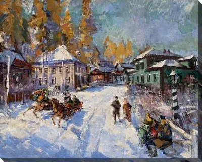 Картина Русская зима