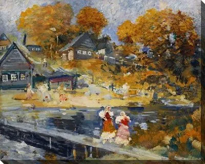 Картина Осень в России