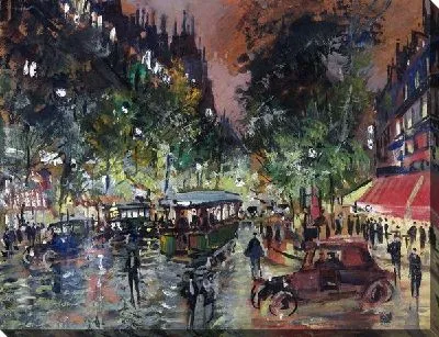 Картина Бульвар в Париже