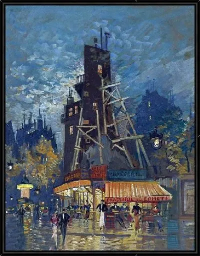Картина Бульвар в Париже