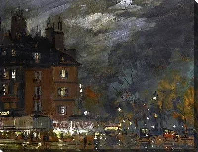 Картина Ночной Париж №3