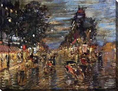 Картина Ночной Париж №4