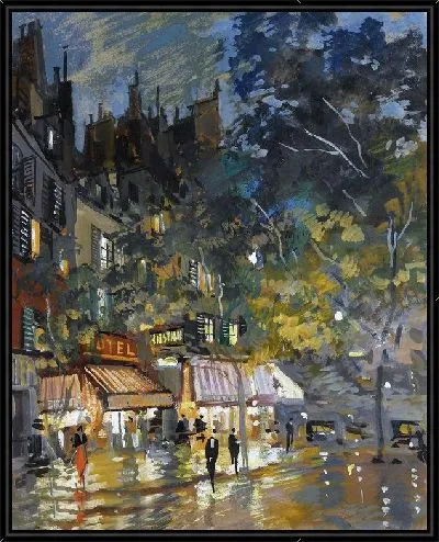 Картина Парижское кафе