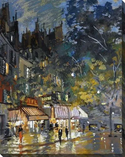 Картина Парижское кафе