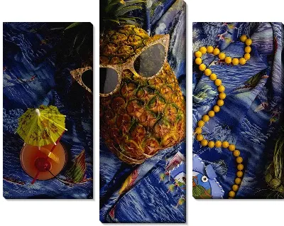 Модульная картина Ананасы №2