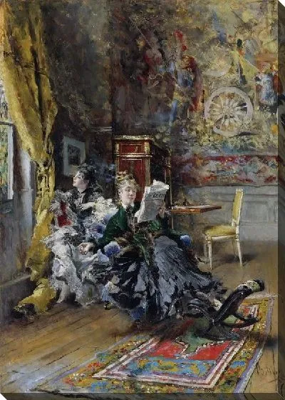 Картина маслом Парижанки