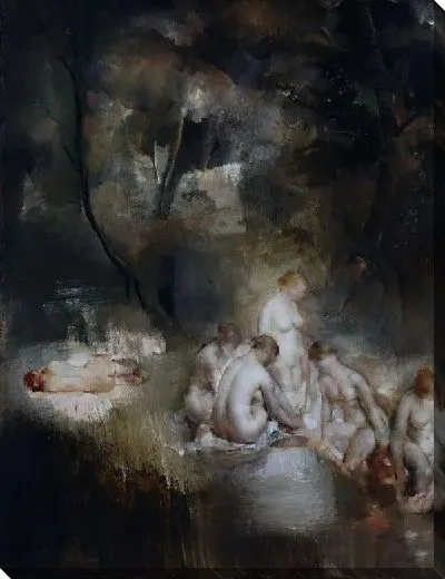 Картина Купающиеся в лесу