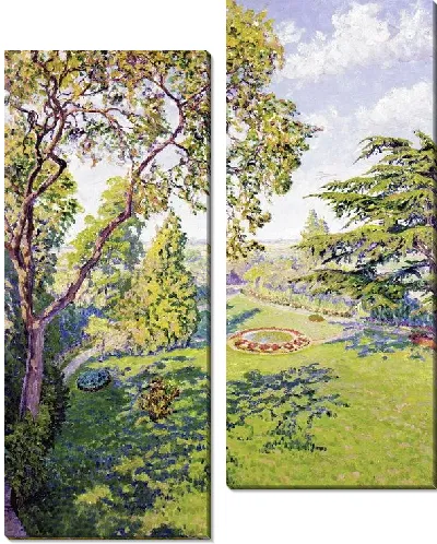 Картина Парк летом