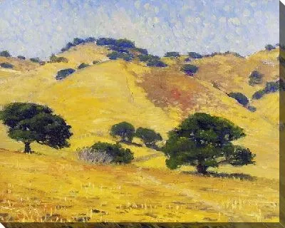 Картина Золотистые холмы